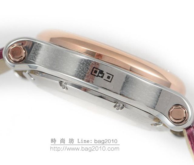 Chopard手錶 蕭邦快樂鑽系列橢圓型機械6T28新款 蕭邦時尚男士腕表 蕭邦全自動機械男表  hds1689
